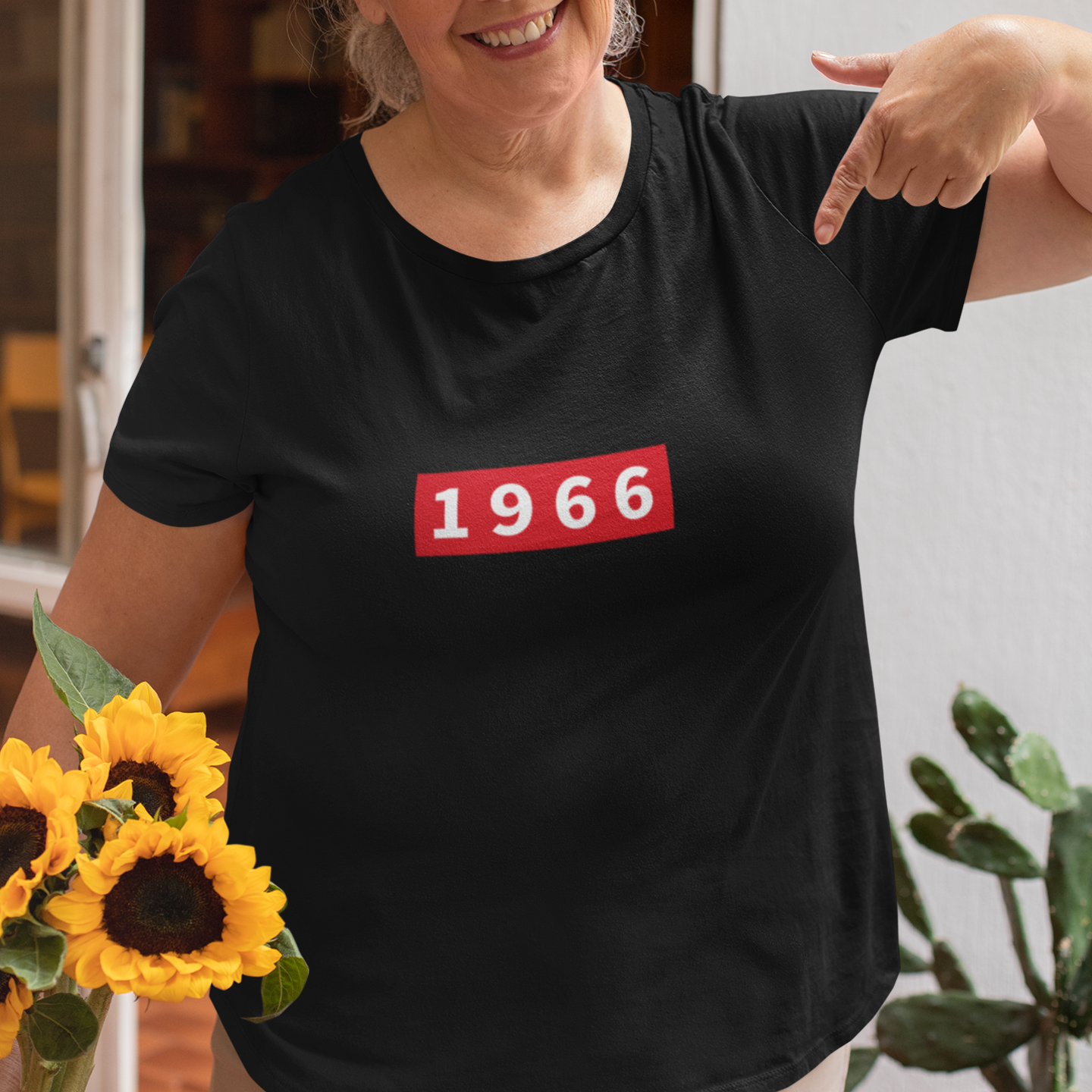 tshirt alte damen in schwarz Geschenkideen für Frauen Muttertag