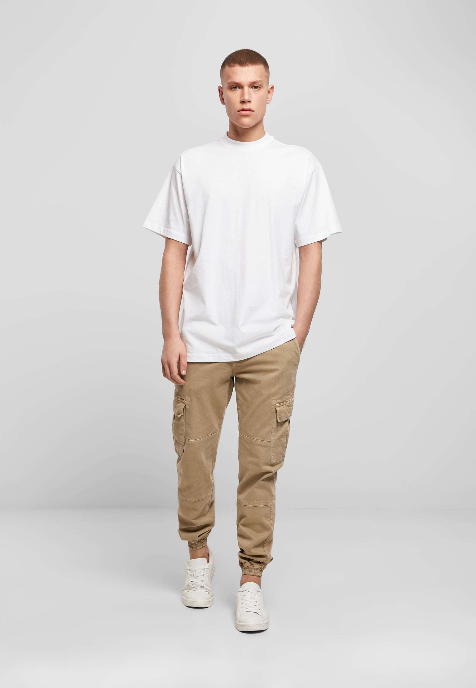 Flying Doves White Oversized T-Shirt