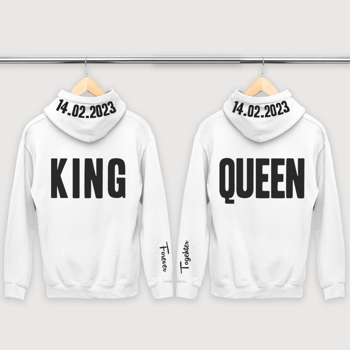 King Und Queen Pullover