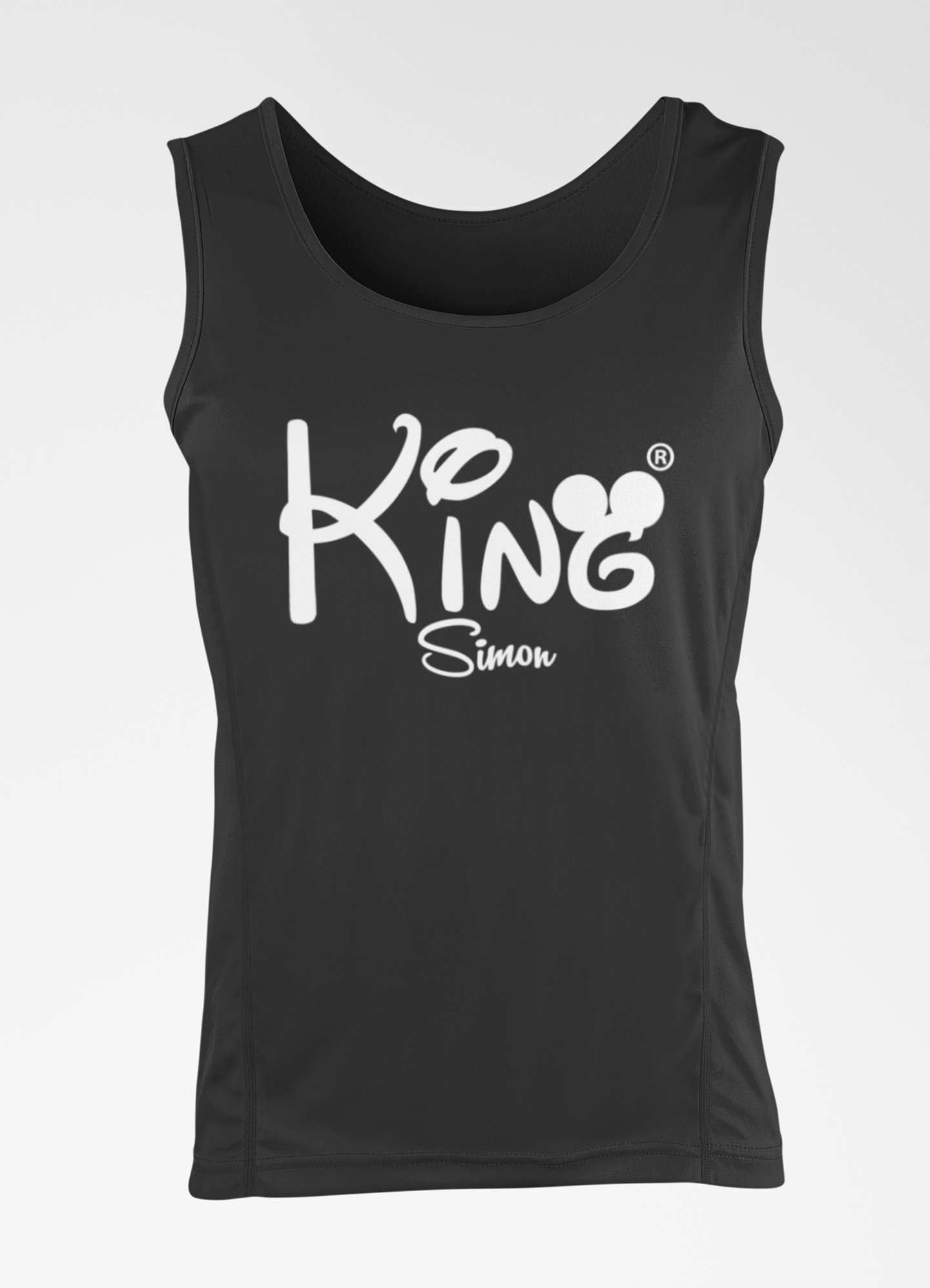 herren tank top in schwarz mit namen gestalten streetfashion